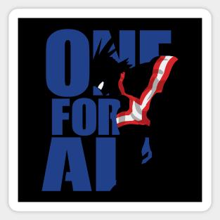 one for all Sticker